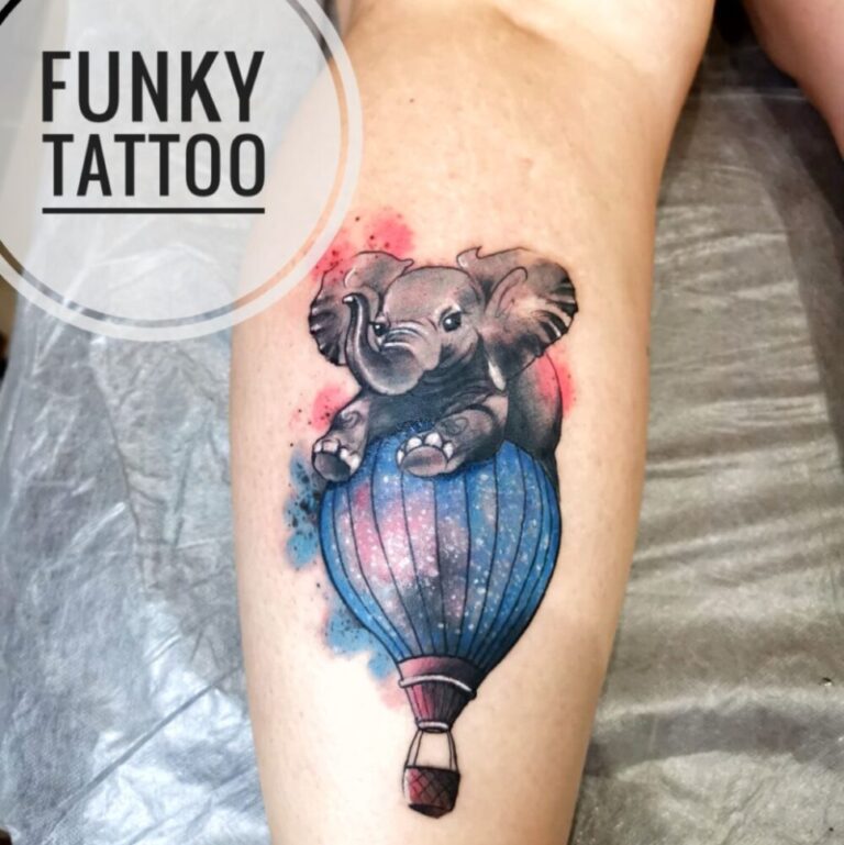 Tatuaj elefant color pe mana arm girl tattoo elephant tatuaj fete funky tattoo bucuresti salon tatuaj saloane tatuaje