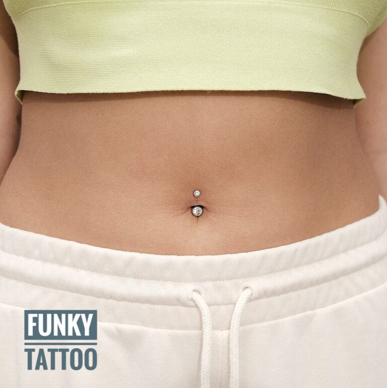 Piercing buric cercel belly Salon tatuaje si piercing Funky Tattoo