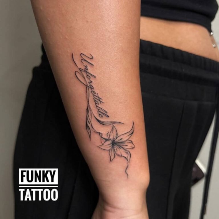 tatuaj pe antebrat tatuaj scrisuri tatuaj pe mana floare salon de tatuaje bucuresti