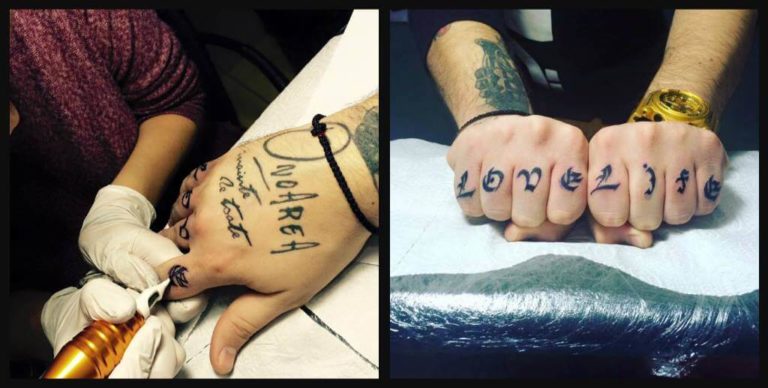 salon tatuaje funky tattoo bucuresti tatuaj scris tatuaj degete barbati tatuaj el ninio
